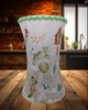 Glass VASE Decoupaged NURSERY RHYME Nursery Decor Child's Room Decor Shelf Sitter Shabby Chic Victorian BoHo Decor Baby Shower Gift Idea - JAMsCraftCloset