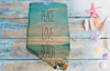 Antique West Virginia Roof Decoupaged PEACE LOVE BEACH - Beach Theme 3-D Embellishments Shells and Sand Handmade Wall Art Unique Beach Lake House Gift- JAMsCraftCloset