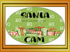 Digital Graphic Design SANTA CAM 4 Ornament Christmas Tree Decor SVG PNG Sublimation Crafters Delight