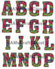 ALPHABET SET Digital Graphic Design Typography Clipart SVG-PNG Sublimation BERRIES 2 Design Download Crafters Delight - JAMsCraftCloset