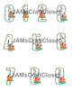 NUMBER SETS Digital Graphic Design Typography Clipart SVG-PNG Sublimation SAILING 1 Kids Children Design Download Crafters Delight - JAMsCraftCloset