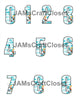 NUMBER SETS Digital Graphic Design Typography Clipart SVG-PNG Sublimation FISHING GIRL Kids Children Design Download Crafters Delight - JAMsCraftCloset