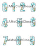 NUMBER SETS Digital Graphic Design Typography Clipart SVG-PNG Sublimation FISHING BOY 2 Kids Children Design Download Crafters Delight - JAMsCraftCloset