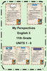 My Perspectives English 3 11th Grade UNITS 1 to 6 from SAVVAS Textbook Supplemental Teacher Activities - JAMsCraftCloset