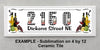 NUMBER SETS Digital Graphic Design Typography Clipart SVG-PNG Sublimation CHEF BLACK CHECKERED Design Download Crafters Delight - JAMsCraftCloset