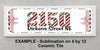 NUMBER SETS Digital Graphic Design Typography Clipart SVG-PNG Sublimation RED GREEN WHITE STRIPES Design Download Crafters Delight - JAMsCraftCloset