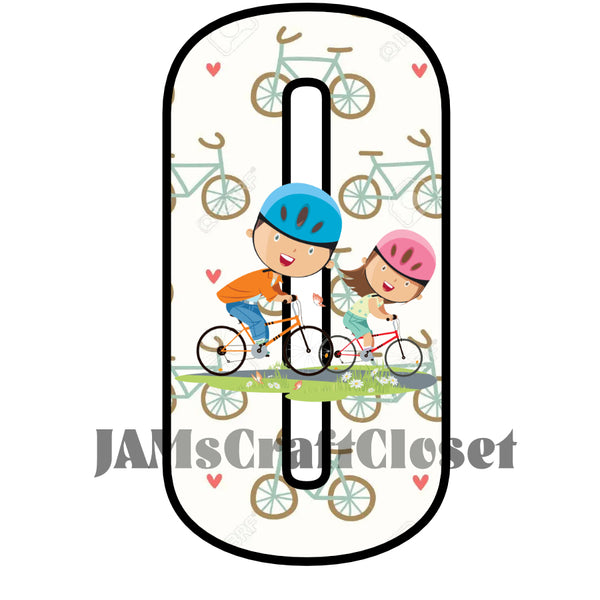 NUMBER SETS Digital Graphic Design Typography Clipart SVG-PNG Sublimation BOY GIRL RIDING BIKE Kids Children Design Download Crafters Delight - JAMsCraftCloset