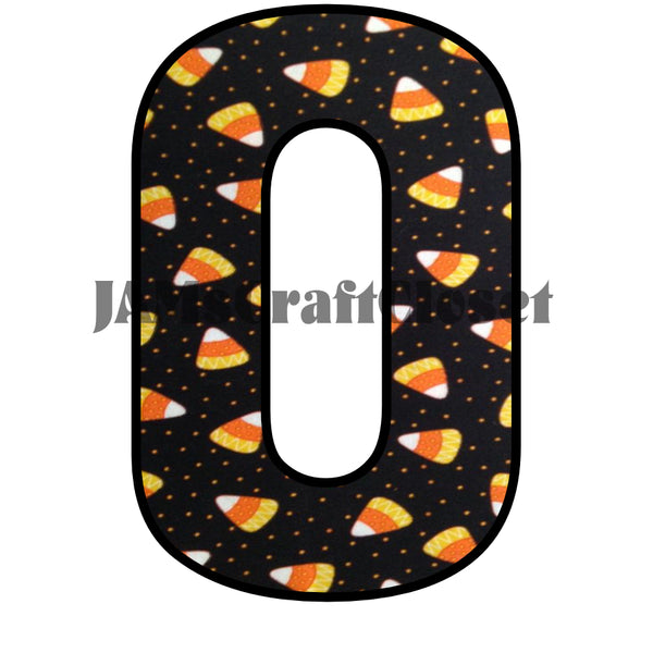 NUMBER SETS Digital Graphic Design Typography Clipart SVG-PNG Sublimation CANDY CORN BLACK BACKGROUND Holiday Halloween Design Download Crafters Delight - JAMsCraftCloset