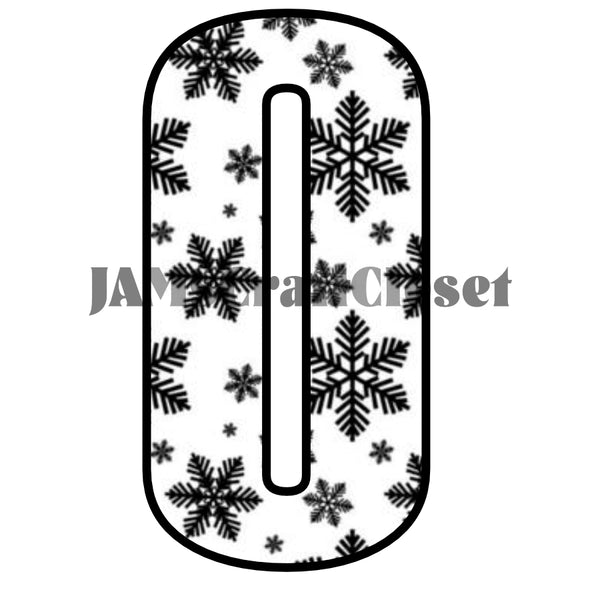 NUMBER SETS Digital Graphic Design Typography Clipart SVG-PNG Sublimation BLACK SNOWFLAKE PRINT Holiday Christmas Design Download Crafters Delight - JAMsCraftCloset