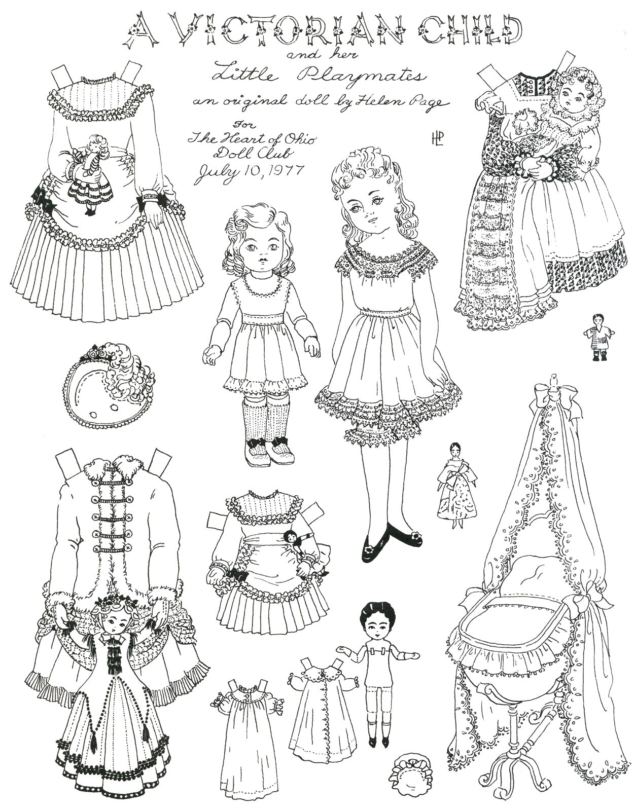 FREE Coloring Pages Paper Doll Patterns Style 18 – JAMsCraftCloset free-coloring-pages-paper-doll-patterns-style-18-jamscraftcloset