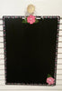 Chalkboard Cottage Chic Hand Painted Lavender With Lavender Ribbon and Flowers Accents - JAMsCraftCloset