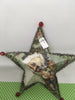 Star Ornament Santa With Little Girl Christmas Tree Holiday Decor Tree Decor JAMsCraftCloset
