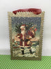 Santa Ornament Santa Walking in the Snow A Merry Christmas Holiday Decor Tree Decor JAMsCraftCloset