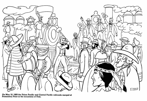 FREE Coloring Pages History Style 3