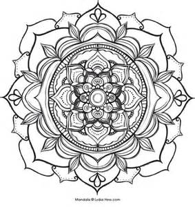 FREE Coloring Pages Celestial Mandala Style 2