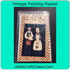 Vintage DIY Painting Packet #4 Amish Farmer and Wife Holding Basket and Doll JAMsCraftCloset