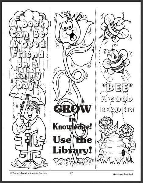FREE Coloring Pages Reading and Language Arts Style 5