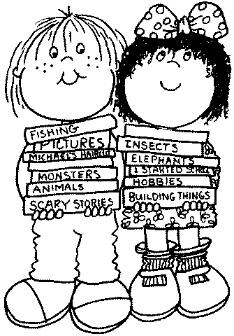 FREE Coloring Pages Reading and Language Arts Style 6
