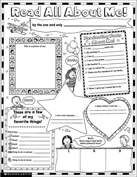 FREE Coloring Pages Reading and Language Arts Style 8