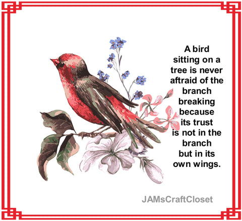 A BIRD SITTING ON A TREE - DIGITAL GRAPHICS  My digital SVG, PNG and JPEG Graphic downloads for the creative crafter are graphic files for those that use the Sublimation or Waterslide techniques - JAMsCraftCloset