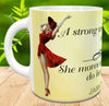 MUG Coffee Full Wrap Sublimation Digital Graphic Design Download A STRONG WOMAN DOESNT SEEK REVENGE SVG-PNG Crafters Delight - JAMsCraftCloset