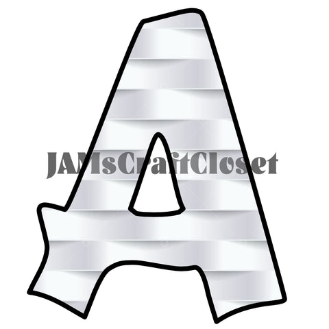 ALPHABET SET Digital Graphic Design Typography Clipart SVG-PNG Sublimation BASKET WEAVE Design Download Crafters Delight - JAMsCraftCloset