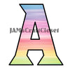 ALPHABET SET Digital Graphic Design Typography Clipart SVG-PNG Sublimation MULTI COLORED Design Download Crafters Delight - JAMsCraftCloset