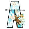 ALPHABET SET Digital Graphic Design Typography Clipart SVG-PNG Sublimation DANCING BOY AND GIRL Kids Children Design Download Crafters Delight - JAMsCraftCloset