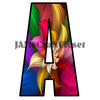 ALPHABET SET Digital Graphic Design Typography Clipart SVG-PNG Sublimation ELEGANT BRIGHT FLORAL PRINT Design Download Crafters Delight - JAMsCraftCloset