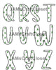 ALPHABET SET Digital Graphic Design Typography Clipart SVG-PNG Sublimation MARYJANE 2 Design Download Crafters Delight - JAMsCraftCloset