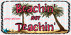 License Plate Digital Graphic Design Download BEACHIN NOT TEACHIN 5 SVG-PNG-JPEG Sublimation Crafters Delight - JAMsCraftCloset