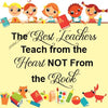 BEST TEACHERS TEACH FROM HEART NOT BOOK Digital Graphic PNG-JPEG Download Crafters Delight {{ JAMsCraftCloset }}