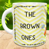 MUG Coffee Full Wrap Sublimation Digital Graphic Design Download BROWN ONES ARE NOT JELLY BEANS SVG-PNG-JPEG Easter Crafters Delight - JAMsCraftCloset