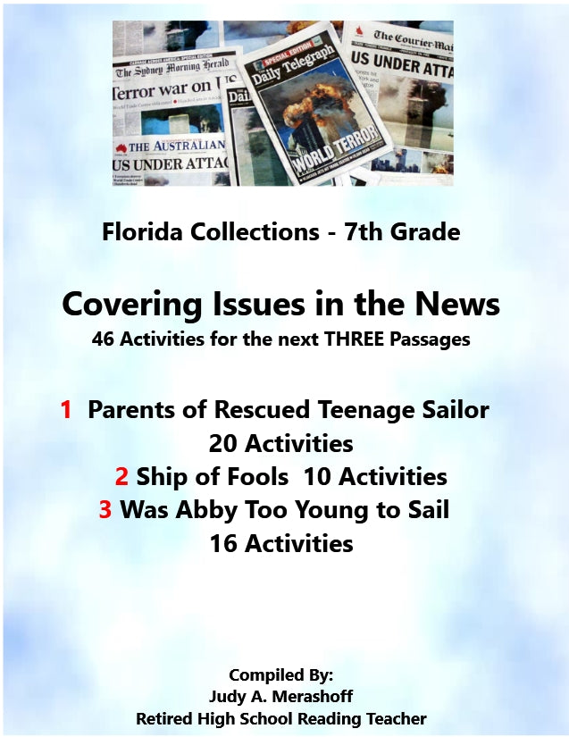 Florida Collection 7th Grade Collection 1 Covering Issues in the News ...