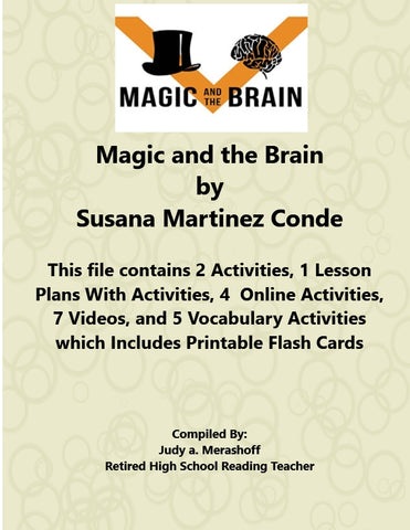 Magic and the Brain Susana Martinez Conde from 7th Grade Florida Collections 2 - JAMsCraftCloset