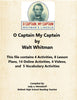 Florida Collection 8th Grade Collection 3 O Captain My Captain by Walt Whitman Supplemental Activities JAMsCraftCloset