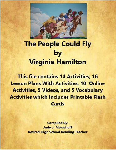 The People Could Fly by Virginia Hamilton From 7th Grade Florida Collections 2 Supplemental Resources JAMsCraftCloset