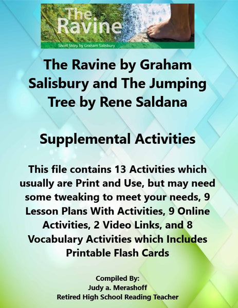 Florida Collections 6th Grade Collection 1 The Ravine and The Jumping Tree Supplemental Activities JAMsCraftCloset