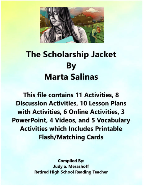 The Scholarship Jacket Short Story Marta Salinas Teacher Supplemental Resources JAMsCraftCloset