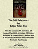 Florida Collection 8th Grade Collection 2 The Tell Tale Heart by Edgar Allan Poe Extra Activities {{ JAMsCraftCloset }}