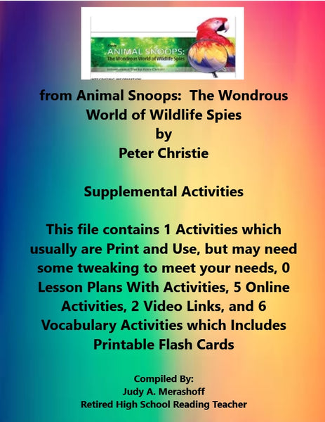 Florida Collections 6th Grade Collection 2 from Animal Snoops Wondrous Wildlife Spies Supplemental Activities JAMsCraftCloset