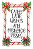 Garden Flag Digital Design Sublimation Graphic SVG-PNG-JPEG Download CANDY CANE WISHES 3 Christmas Holiday Crafters Delight - JAMsCraftCloset