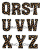 ALPHABET SET Digital Graphic Design Typography Clipart SVG-PNG Sublimation CANDY CORN BLACK BACKGROUND Design Holiday Halloween Download Crafters Delight - JAMsCraftCloset