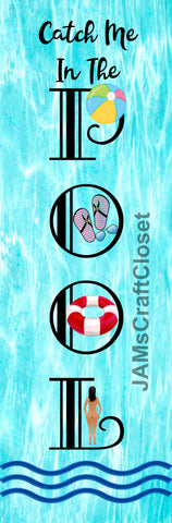 CATCH ME IN THE POOL - DIGITAL GRAPHICS  My digital SVG, PNG and JPEG Graphic downloads for the creative crafter are graphic files for those that use the Sublimation or Waterslide techniques - JAMsCraftCloset