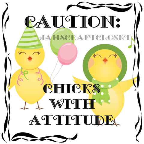 CHICKS WITH ATTITUDE - DIGITAL GRAPHICS  My digital SVG, PNG and JPEG Graphic downloads for the creative crafter are graphic files for those that use the Sublimation or Waterslide techniques - JAMsCraftCloset
