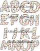 ALPHABET SET Digital Graphic Design Typography Clipart SVG-PNG Sublimation CHILDREN Design Download Crafters Delight - JAMsCraftCloset
