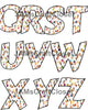 ALPHABET SET Digital Graphic Design Typography Clipart SVG-PNG Sublimation CHILDREN Design Download Crafters Delight - JAMsCraftCloset
