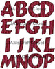 ALPHABET SET Digital Graphic Design Typography Clipart SVG-PNG Sublimation CIRCUS CARNIVAL RETRO Design Download Crafters Delight - JAMsCraftCloset