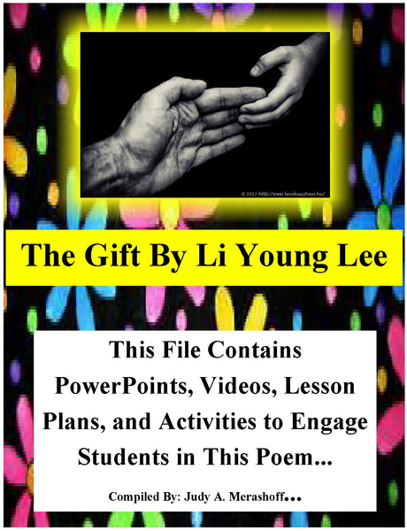 The Gift by Li Young Lee Teacher Supplemental Resources Fun Engaging JAMsCraftCloset