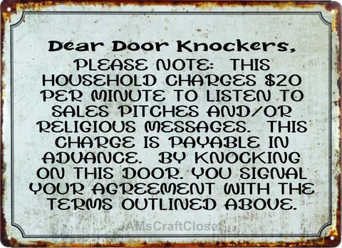 Digital Graphic Design SIGN SVG-PNG-JPEG Download Sublimation Design Porch Patio Door Decor DEAR DOOR KNOCKERS SIGN 1 Crafters Delight - DIGITAL GRAPHICS - JAMsCraftCloset